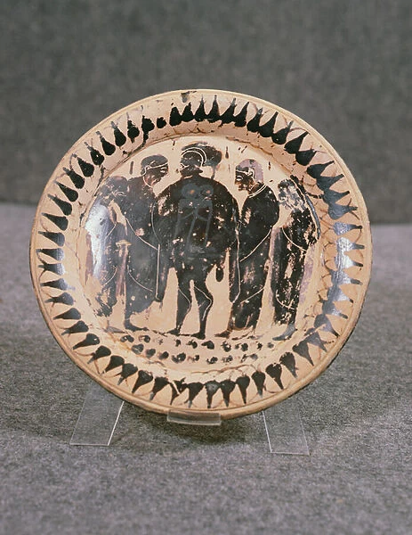 Plate, Vibo Valentia (Hipponion) (ceramic)