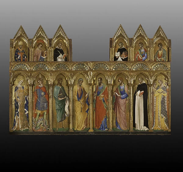 Polyptych with Saints, 1358