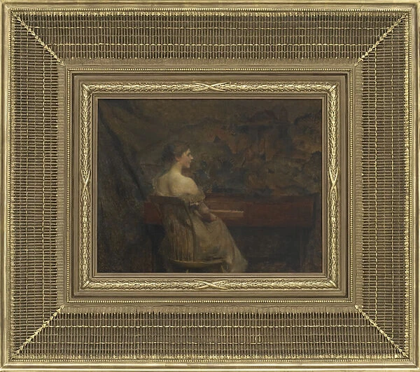 A Portrait, 1902 (oil on wood panel)