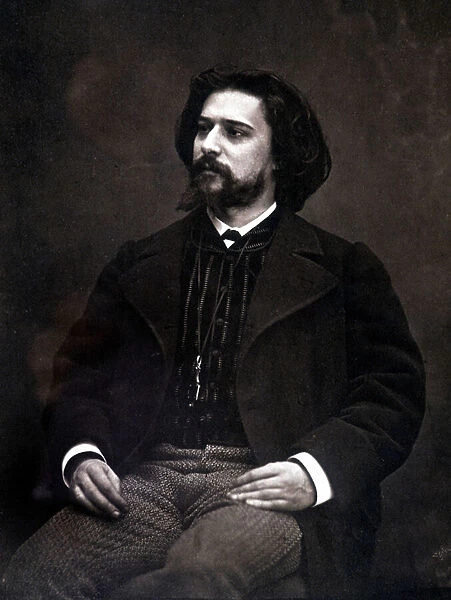 Portrait of Alphonse Daudet young
