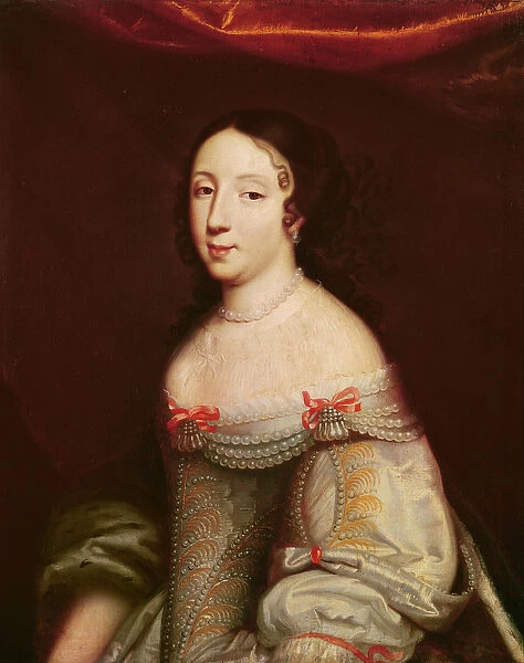 Portrait of Anne of Austria (1601-1666), Infanta of Spain, Queen consort of France and Navarre