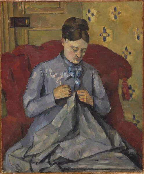 Portrait of the Artists Wife, 1877 (oil on canvas)