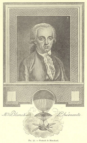 Portrait de Blanchard (engraving)
