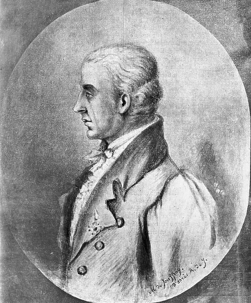 Portrait of Claude-Francois-Dorothee, Marquis de Jouffroy d Abbans, after 1776