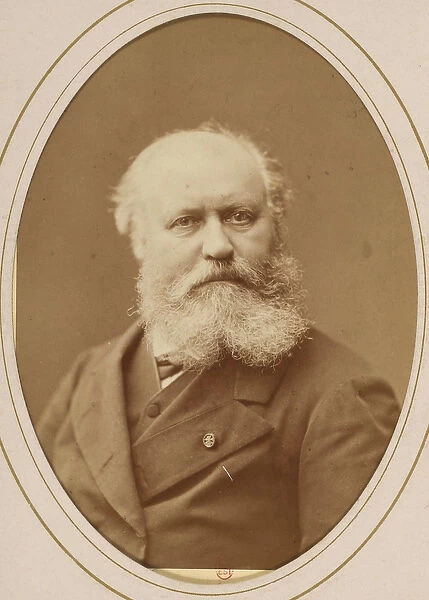 Portrait of the composer Charles Gounod (1818-1893), Anonymous. Albumin Photo