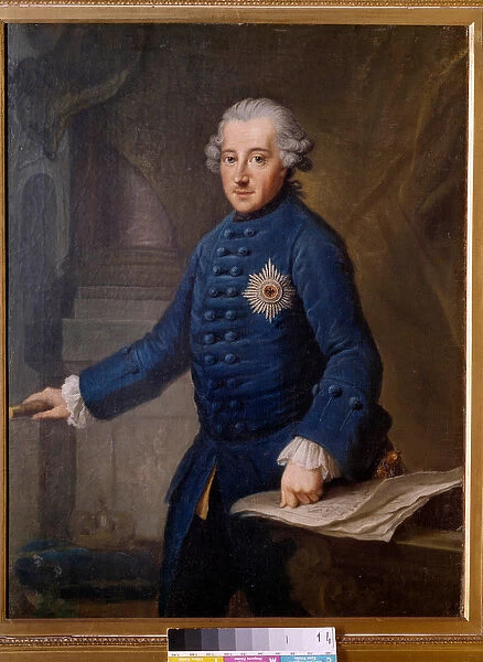 Portrait of Frederic II of Prussia (1712-1786) The King of Prussia Frederic II of Prussia