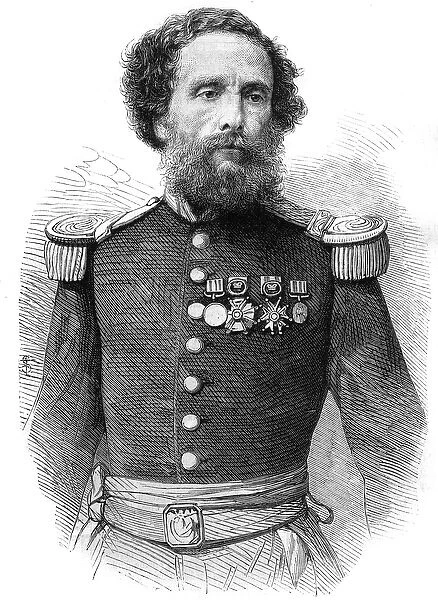 Portrait of General Juan Antonio Pezet (1809-1879) President of the Republic of Peru