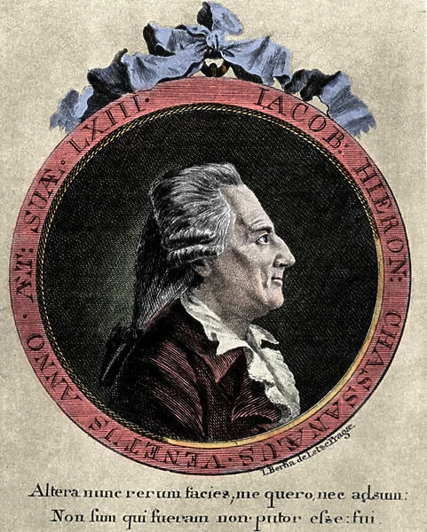 portrait of Giovanni Giacomo Casanova (1725-1798), Italian adventurer and writer