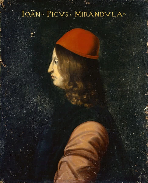 Portrait of Giovanni Pico della Mirandola, c. 1560 (oil on canvas)