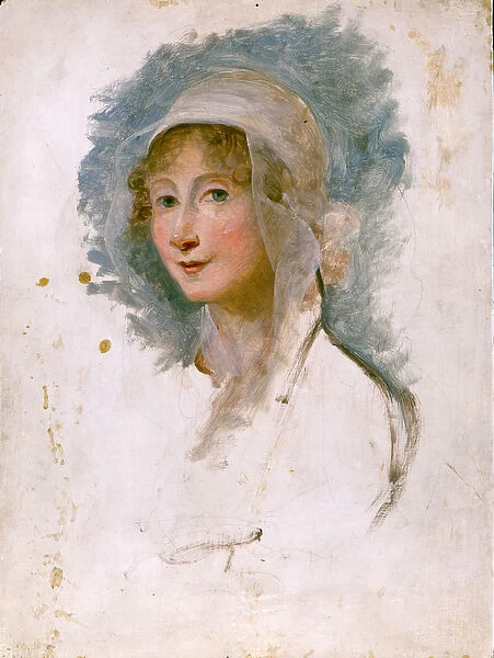 Portrait of Giulia Beccaria Manzoni (1762 - 1841), mother of Alessandro Manzoni