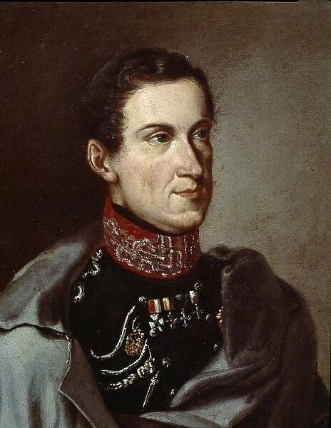 Portrait of the king Charles Albert of Sardinia, c. 1832 (painting)