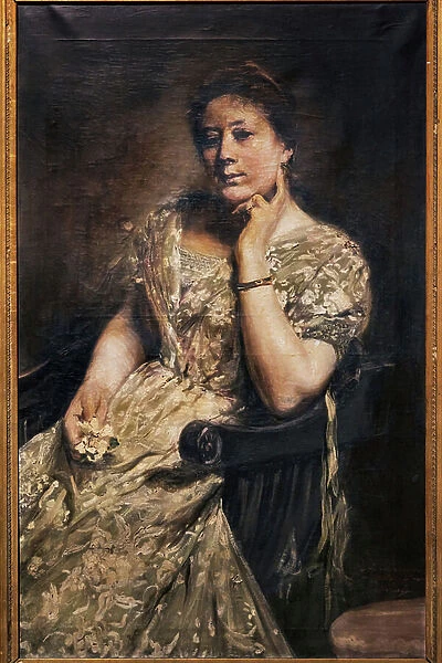 Portrait of a Lady, 1890 (oil on canvas)