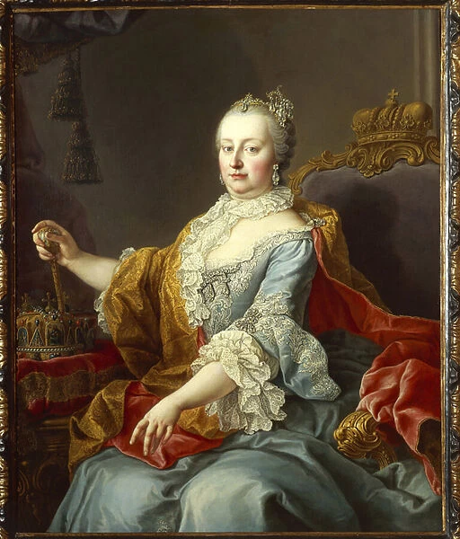 Portrait of Maria Theresa, Holy Roman Empress, 1750 (painting)