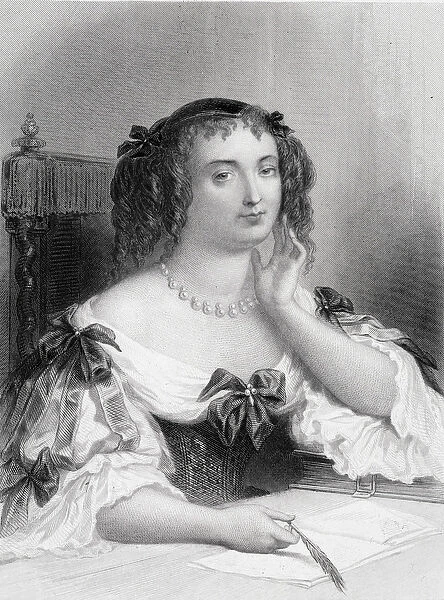 Portrait of Marie de Rabutin-Chantal (Rabutin Chantal), Marquise of Sevigne known as