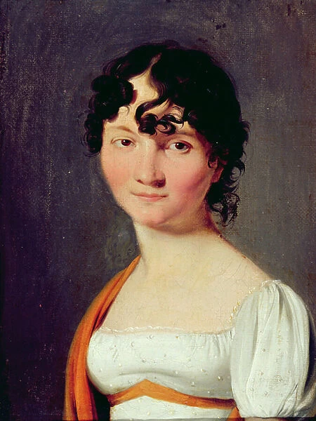 Portrait of Mrs Louis de Marizy (oil on canvas)