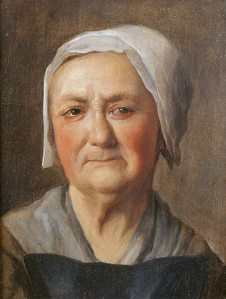 Portrait of a Peasant (oil on canvas)