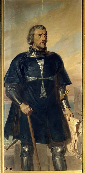 Portrait of Philippe de Villiers de l Isle Adam (Isle-Adam) (1464-1534