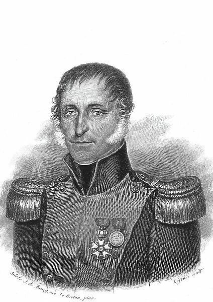 Portrait of Pierre Thomas Laurent Paillette (1776-1835) (engraving)