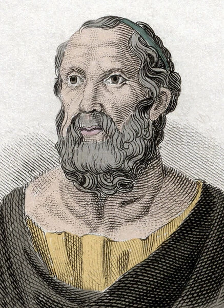 Portrait of Plato (428-348 BC), philosopher of ancient Greece