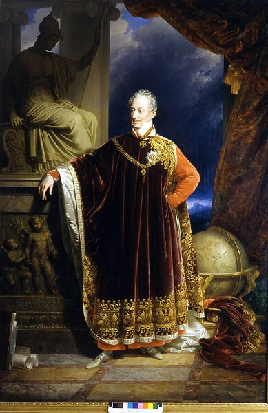 Portrait of Prince Clemens (Clement) Wenzel Lothar von Metternich (1773-1859)