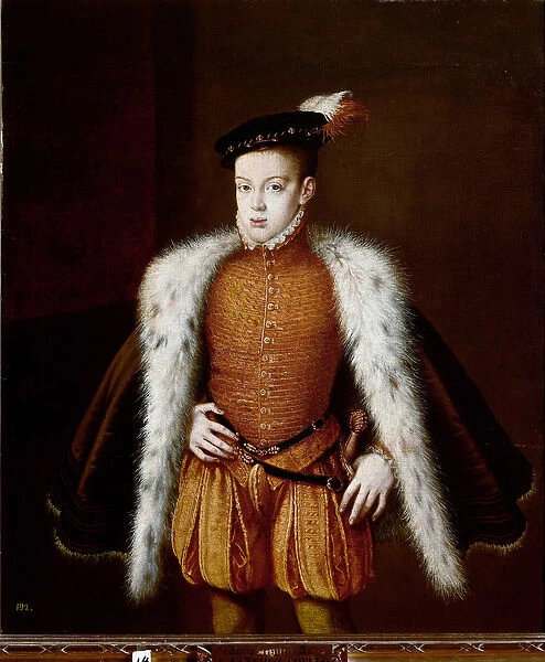 Portrait of Prince Don Carlos (painting, c. 1557)