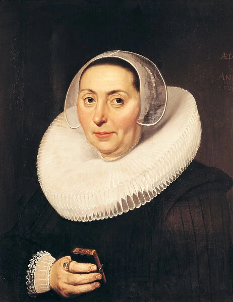 Portrait of a Woman, 1665 (oil on panel)