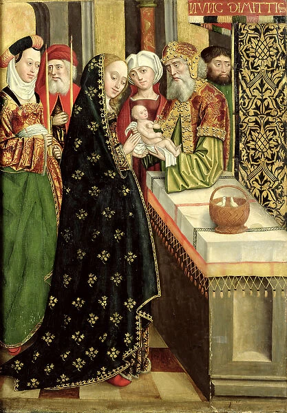 The Presentation in the Temple, from the Dome Altar, 1499 (tempera on panel)