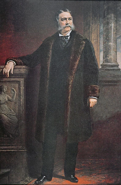 President Chester A. Arthur (colour litho)