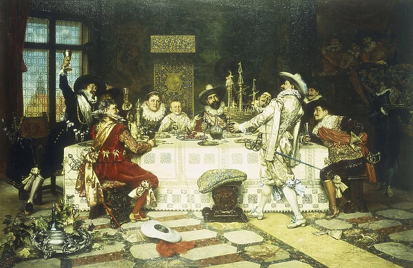 The Princes Birthday Party, 1886 (oil on canvas)