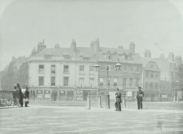 Princes Street, Westminster LB: from sanctuary, 1885 (b  /  w photo)