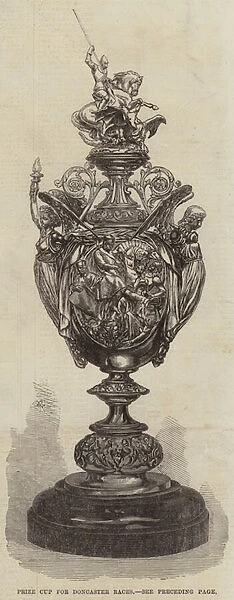 Prize Cup for Doncaster Races (engraving)