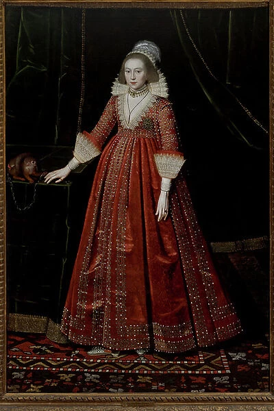 Queen Elizabeth of Bohemia 'The Winter Queen' (1596-1662), 1576-1621 (oil on canvas)