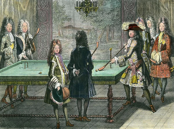 Royal amusement in Versailles, King Louis XIV (1638-1715
