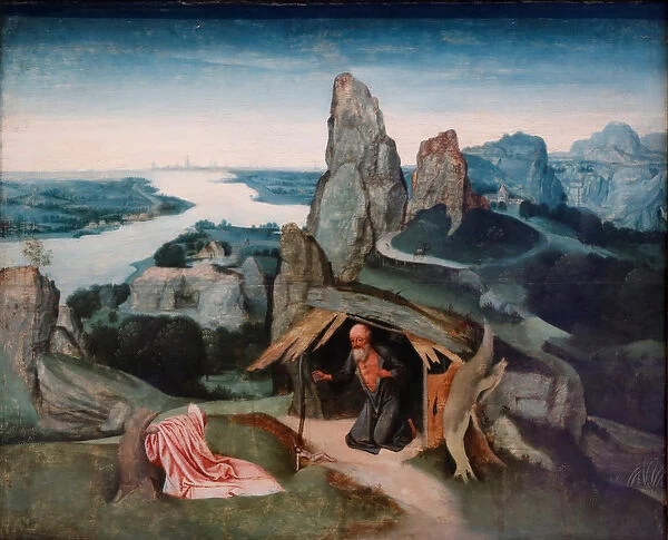 Saint Jerome in the Wilderness, c. 1530 (oil on panel)