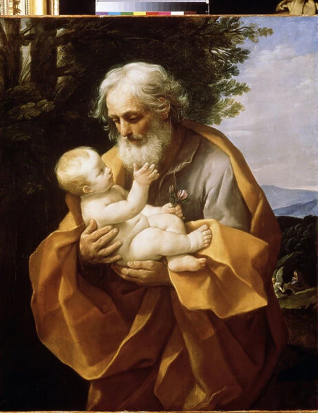 Saint Joseph with Infant Christ, c. 1620 (oil on canvas)