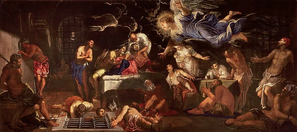 Saint Roch Imprisoned, c. 1575 (oil on canvas)