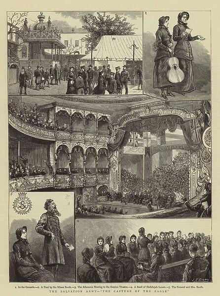 The Salvation Army, 'The Capture of the Eagle'(engraving)