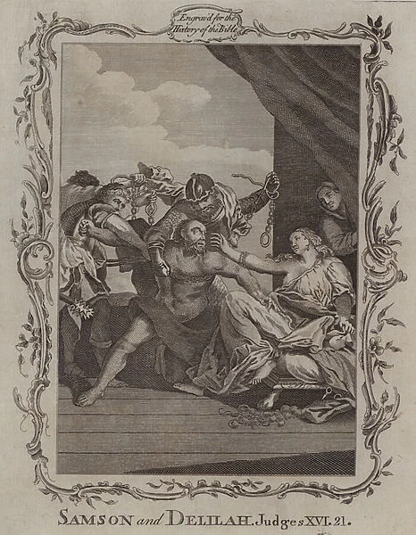 Samson and Delilah (engraving)