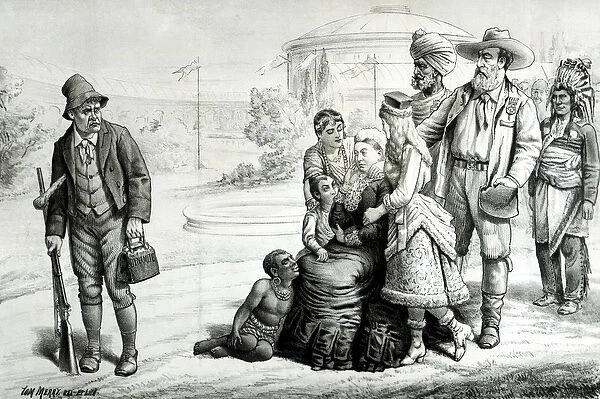 The Scapegrace of the Family, from St. Stephens Review 15th May 1886 (engraving)