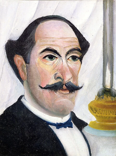Self portrait, c. 1900-03 (for pair see 83695)