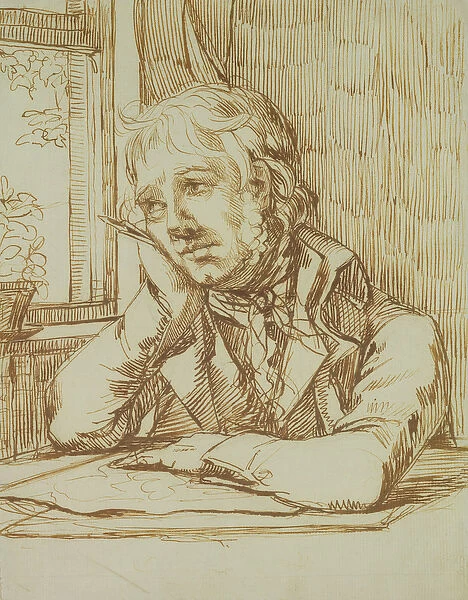 Self Portrait (pencil and pen on paper)