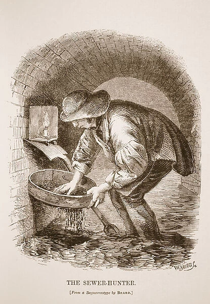 The Sewer-Hunter, from the daguerreotype by Richard Beard
