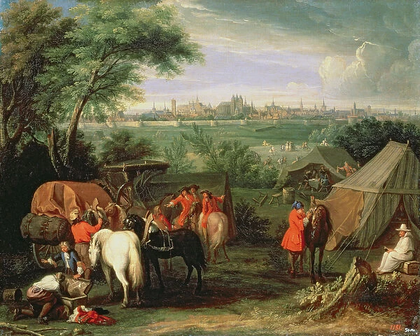 The Siege of Tournai by Louis XIV