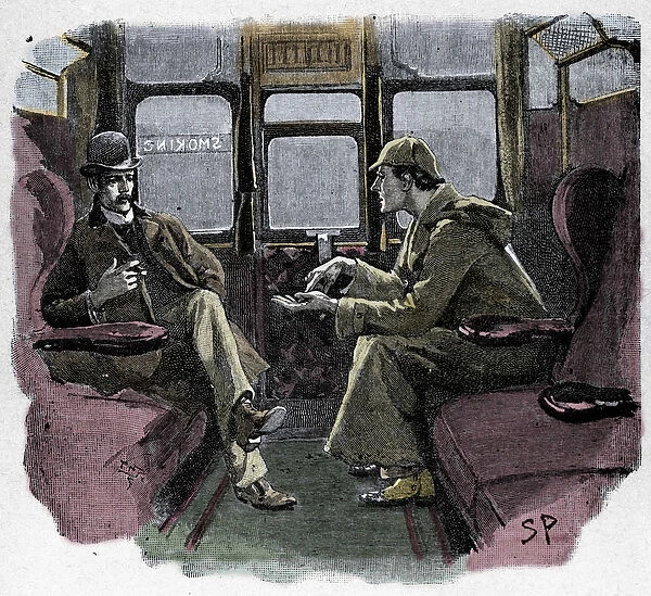 Silver Blaze: Sydney Pagets illustration of a Sherlock Holmes adventure
