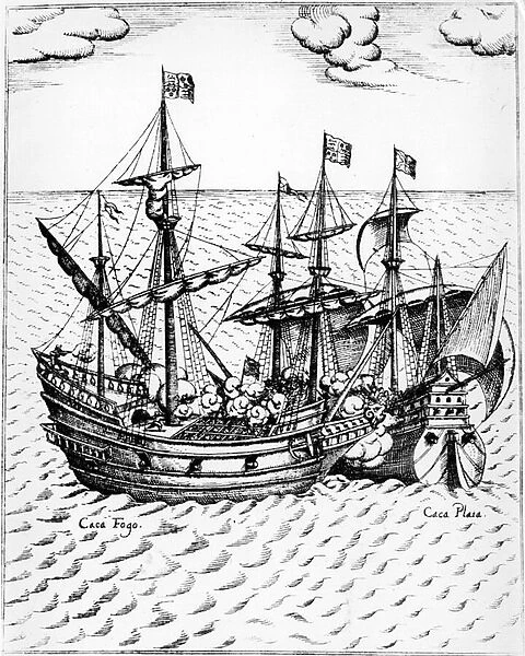 Sir Francis Drakes 'Golden Hind'(1540-1596