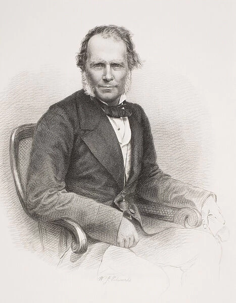 Sir James Brooke, from Gallery of Historical Portraits, published c. 1880