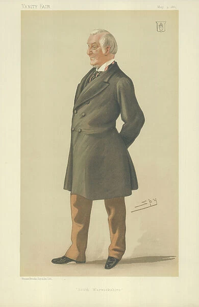 Sir John Eardley Eardley-Wilmot (colour litho)