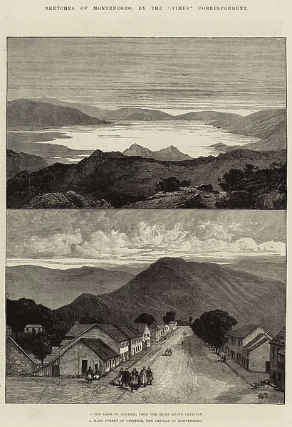 Sketches of Montenegro (engraving)