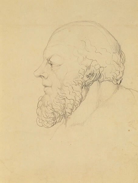 Socrates, c. 1820 (graphite)