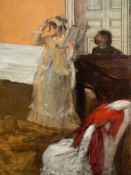 The Song Repetition (detail). Around 1869. Oil on canvas